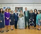 Principesa Elena la expoziția de la Londra a surorii sale, Principesa Sofia, alături de fiica sa, Elisabeta Karina, soțul acesteia și bebelușul regal. FOTO: Alex Coman/Casa Majestății Sale