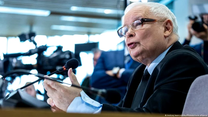 Jaroslaw Kaczynski este din 2003 președintele partidului conservator de dreapta Dreptate și Justiție