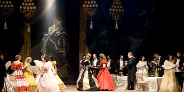 Spectacol pe scena Teatrului „Oleg Danovski“