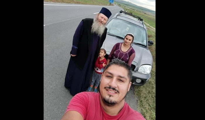 Lectia de bunătate primită de un preot Foto: Teodor Ciurariu/Facebook