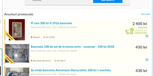 bancnota centenar olx