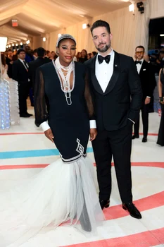 Serena Williams și soțul său, Alexis Ohanian, la Met Gala 2023
