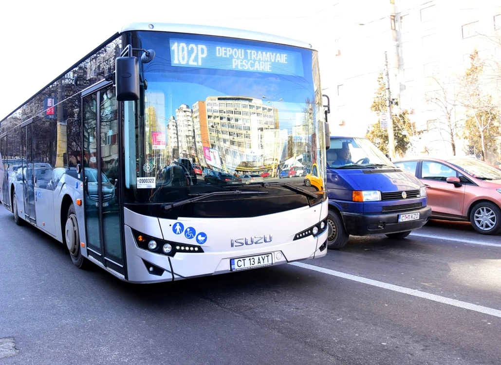 Grevă spontană în transportul ăublic de la malul măriiFoto Facebook / CT Bus