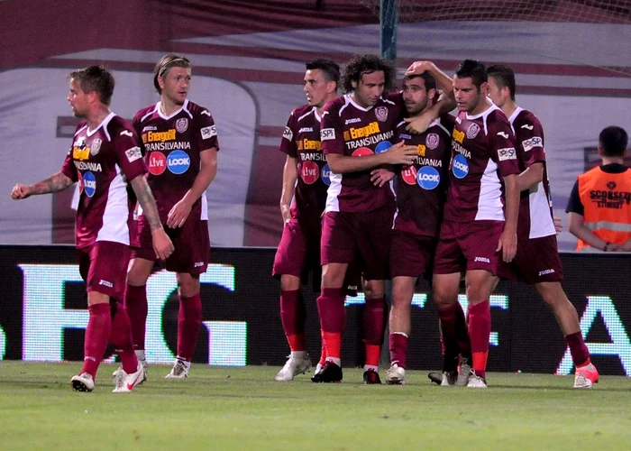 CFR Cluj a primit aproape 18 milioane de euro de la UEFA pentru participarea în sezonul trecut al cupelor europene FOTO Răzvan Păsărică