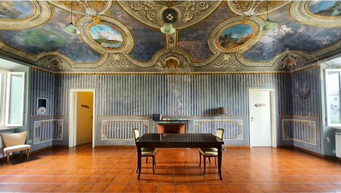 Hotelul Milena este singura unitate de cazare de pe insulă Pianosa. Foto via CNN