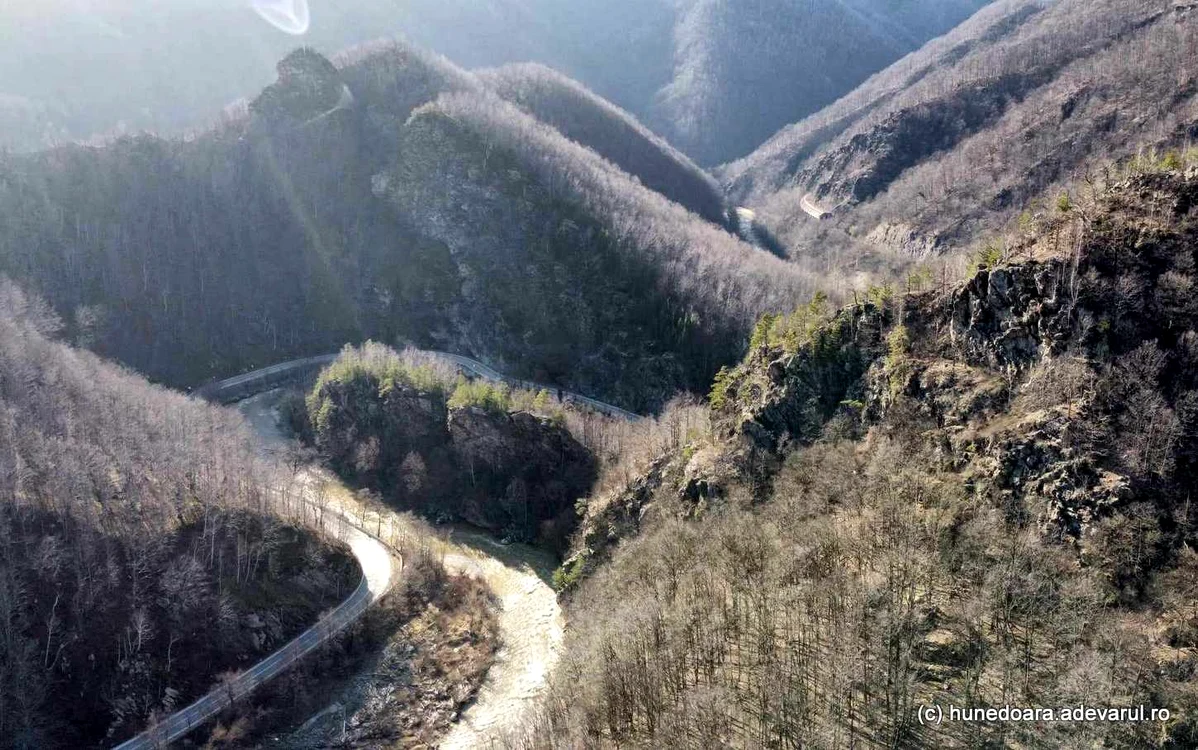 Defileul Jiului. Foto: Daniel Guță. ADEVĂRUL