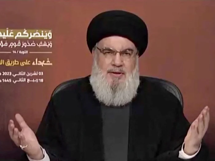 Hassan Nasrallah, liderul mișcării militante șiite islamiste Hezbollah din Liban