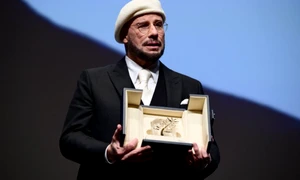 John Travolta a primit un onorific Palme d Or la Festivalul de la Cannes FOTO X/@CineHDFR