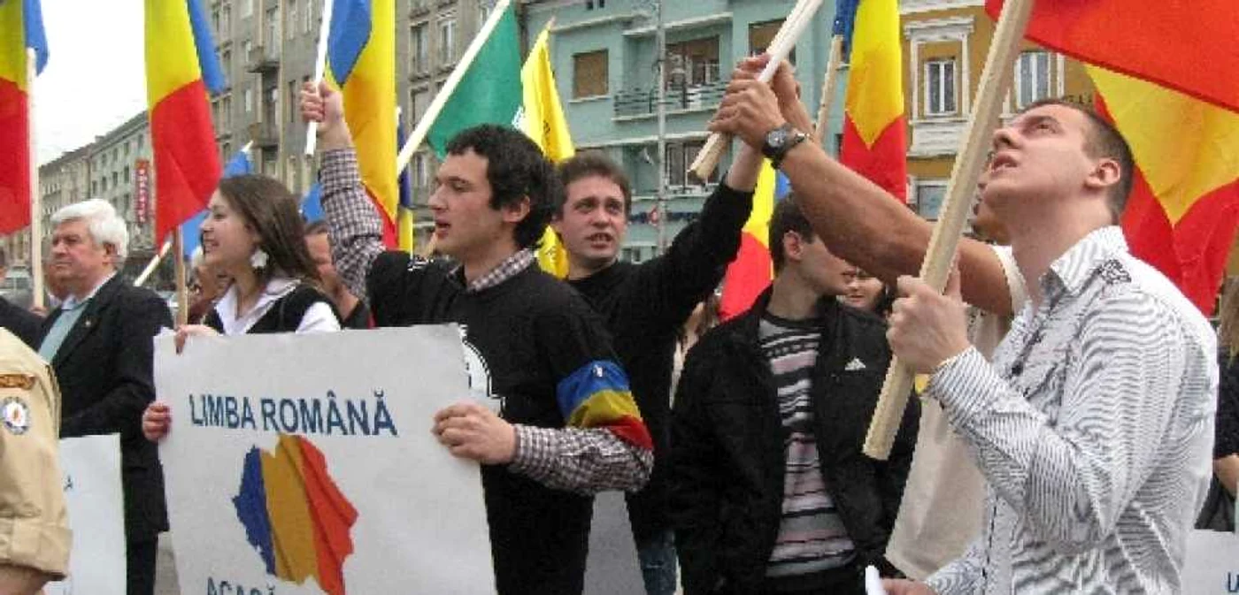 Circa 50 de tineri au participat astăzi la marş