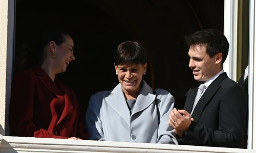 Camille Gotlieb, Printesa Stephanie de Monaco si Louis Ducruet GettyImages 1354221414 jpg