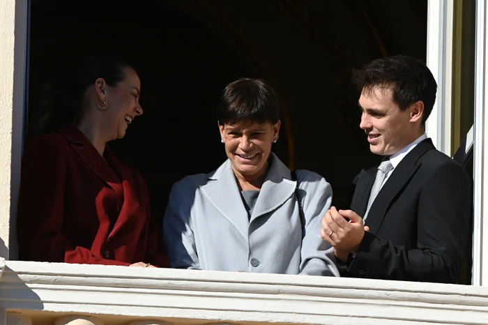 Prințesa Stéphanie de Monaco e o bunică fericită. FOTO: Getty Images