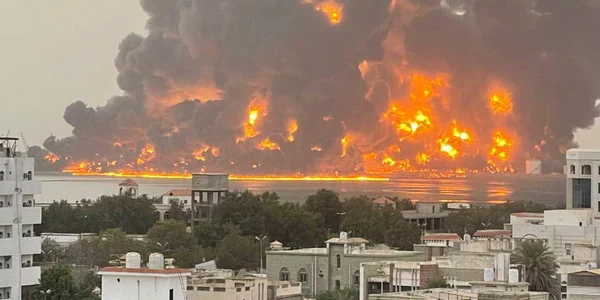 Ținte lovite de Israel în Yemen. FOTO Sulaiman Ahmed / X