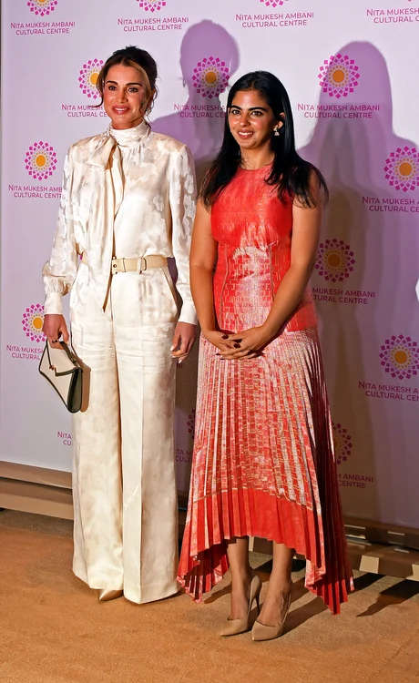 Regina Rania Al Abdullah a Iordaniei la Mumbai   14 februarie 2026, profimedia 1075104237 jpg