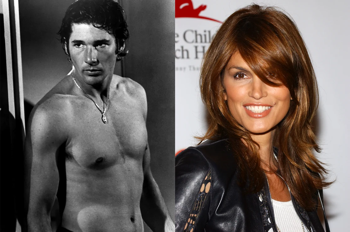 Richard Gere și Cindy Crawford  foto   Shutterstock, Imdb jpg