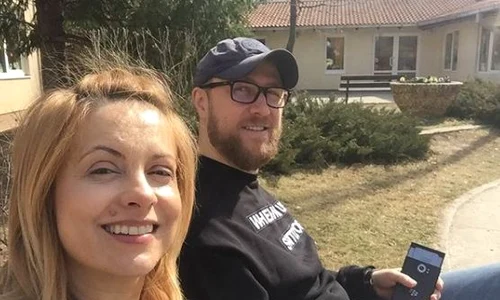Simona Gherghe și soțul ei, Răzvan Săndulescu jpeg