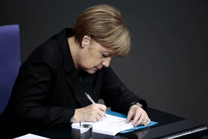 Angela Merkel şi-a exprimat în scris susţinerea pentru Iohannis încă din 28 octombrie 2014 FOTO AP