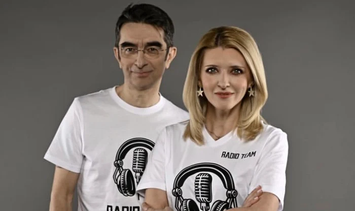 Oana Paraschiv și Mihai Găinușă au fost colegi 6 ani la radio foto: Instagram 