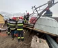 Intervenție la Sibiu din cauza vremii extreme - vântul a smuls acoperișuri de pe blocuri Sursă ISU Sibiu 