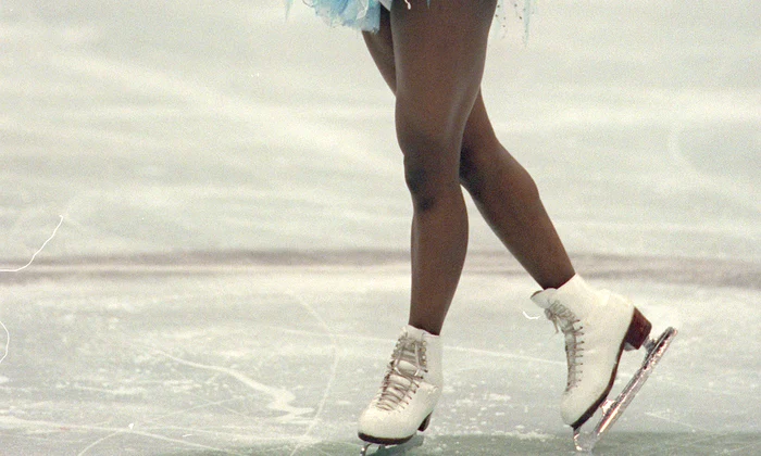 Sport 1992 Winter Olympic Games Albertville, France Ice Skating Womens Figure Skating Surya Bonaly, France jpeg