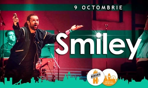 Smiley cântă marţi, 9 octombrie, la Berăria H jpeg