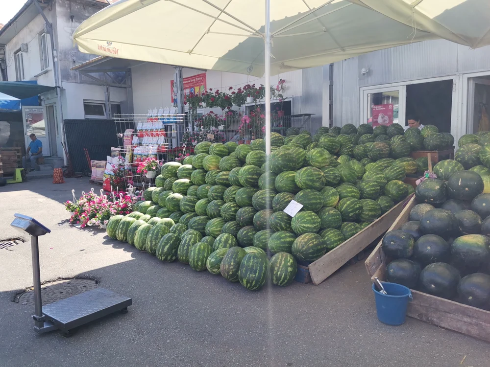 Pepenii s-au vândut foarte bine în preajma sărbătorii de Sf. Maria FOTo: A.M.