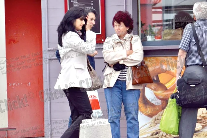 Pe chipul Luminiţei Becali se pot citi supărarea şi îngrijorarea (Fotografii: Alex Muscaliu)