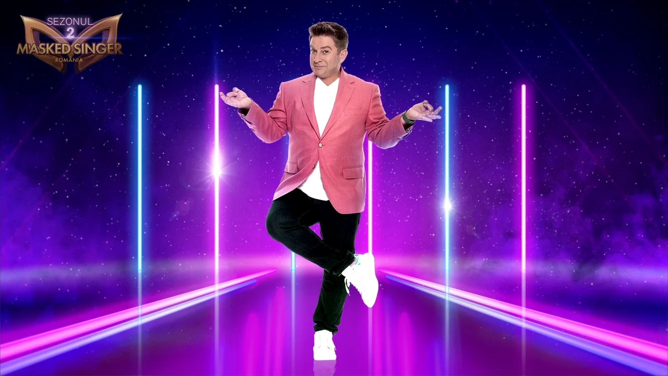 
    Pavel Bartoș este noul prezentator al emisiunii Masked Singer Sursă foto: PRO TV  