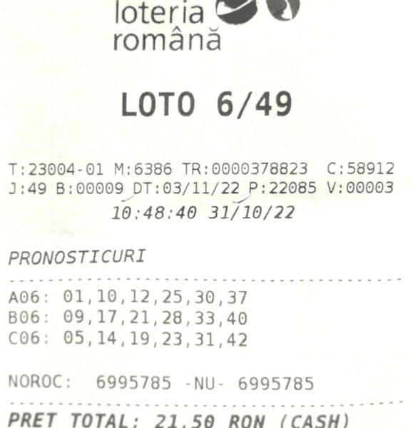 Cine este românul care a câștigat peste 3,9 milioane de euro la Loto 6/49