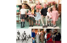 Imagini inedite cu prințul Philip și strănepoții săi, distribuite pe rețelele de socializare de Familia Regală Britanică jpeg