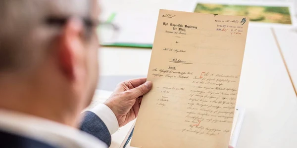 Scrisoare in care bunicul lui Donlad Trump cerea sa nu fie deportat in Statele Unite FOTO Bild