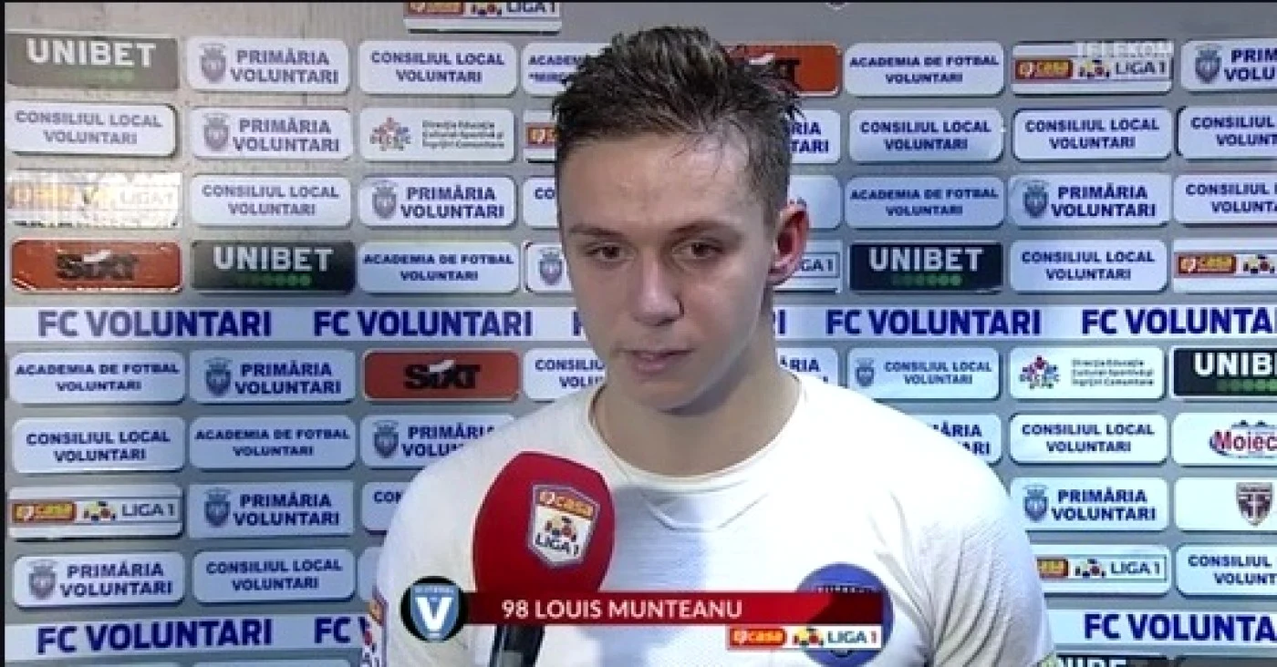 Louis Munteanu are stilul polonezului Robert Lewandowski