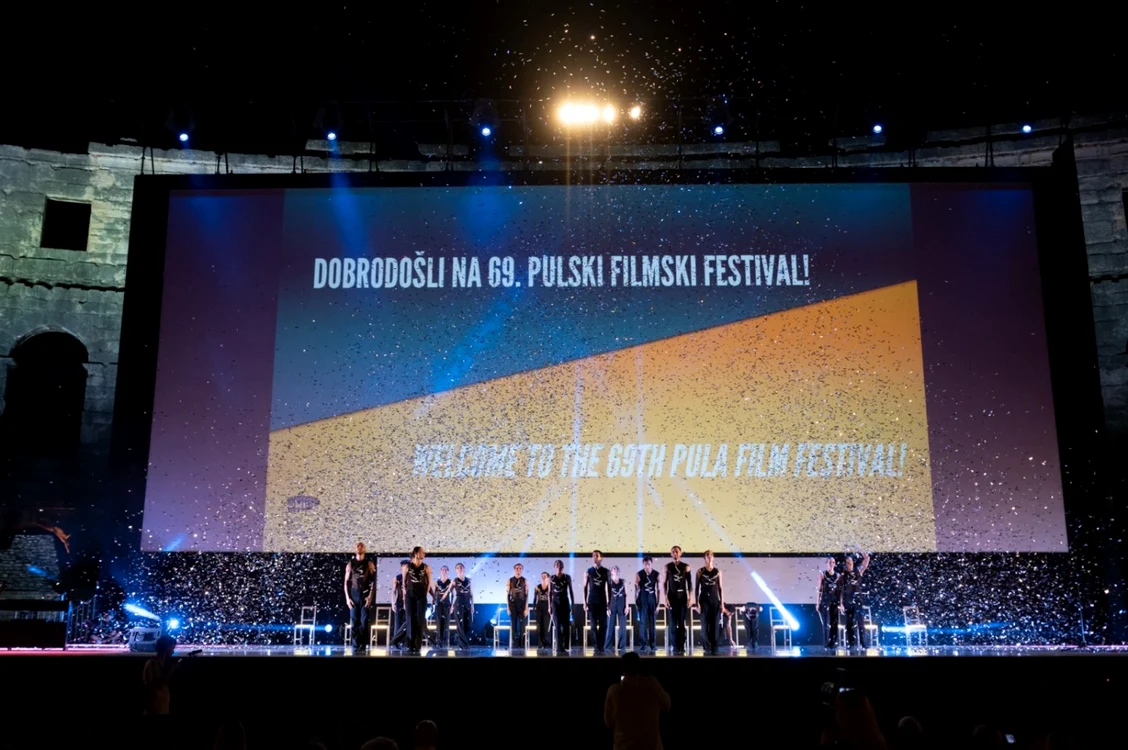 Imagine de la gala de deschidere a PFF 2022 FOTO @PulaFilmFestival.hr