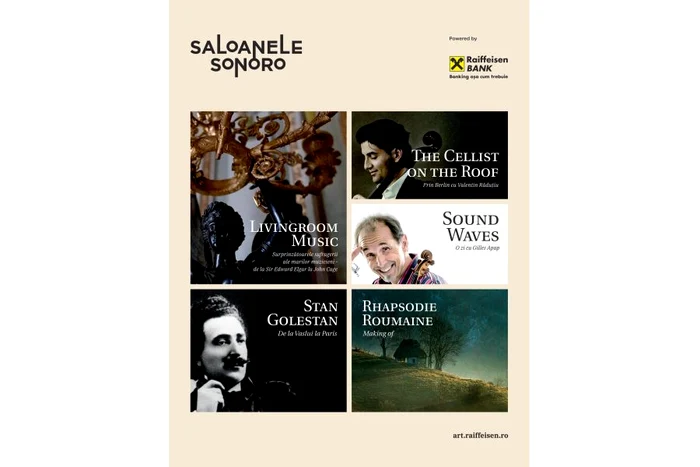 „Saloanele SoNoRo” – cinci documentare scurte despre muzică și muzicieni disponibile gratuit, online pe platforma art raiffeisen ro jpeg