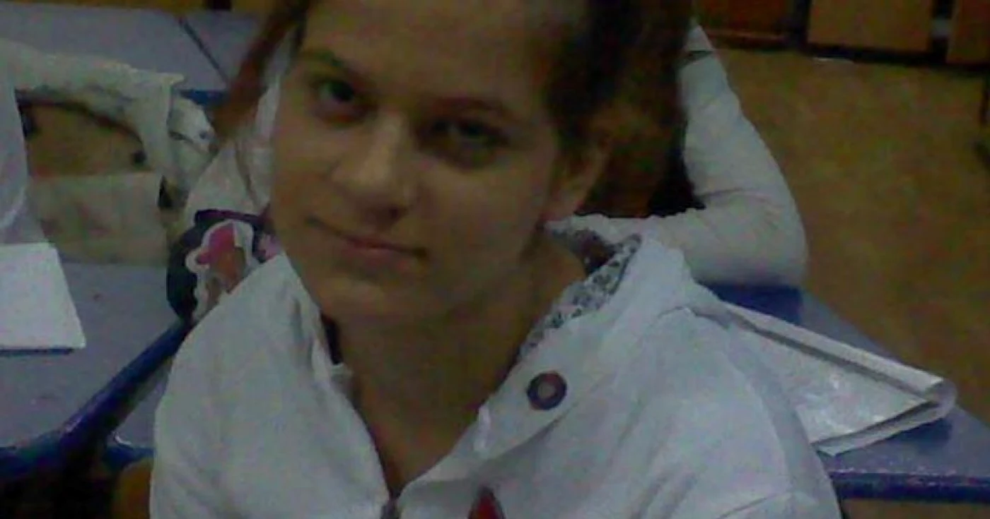 Roxana Nicu, adolescenta din Constanţa FOTO Arhivă personală