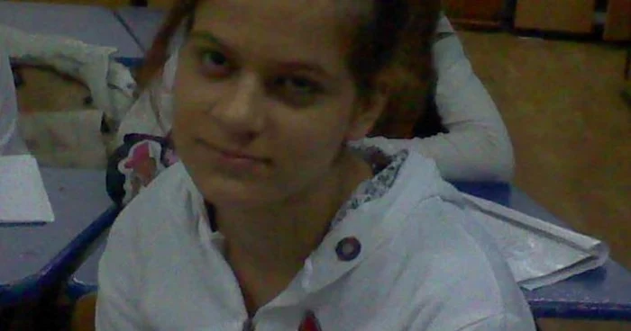 Roxana Nicu, adolescenta din Constanţa FOTO Arhivă personală