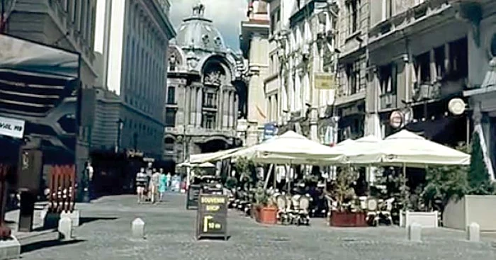 Imagine din Centrul Vechi al Capitalei