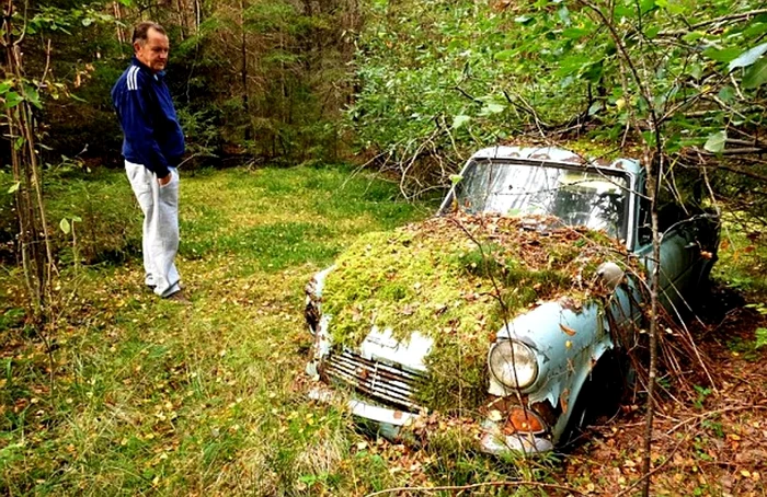 Pekka Nummelin și-a găsit mașina abandonată FOTO: X