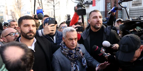 Călin Georgescu la Judecătoria sectorului 1 din București, 5 martie 2025. Inquam Photos / George Călin