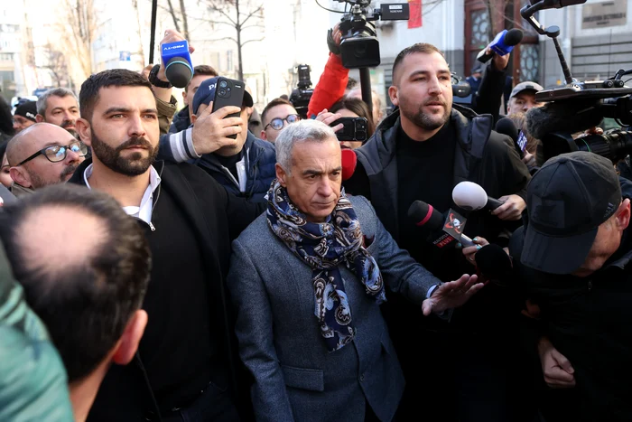 Călin Georgescu la Judecătoria Sectorului 1. FOTO: Inquam Photos 