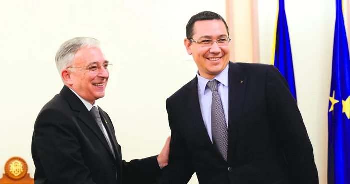 Victor Ponta şi Mugur Isărescu, cel mai bun tandem la agerile prezidenţiale FOTO Arhiva Adevărul