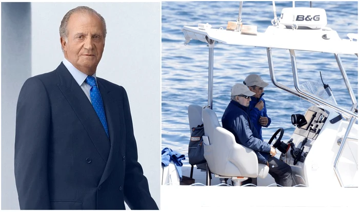 Regele Juan Carlos în Sanxexo   Profimedia jpg