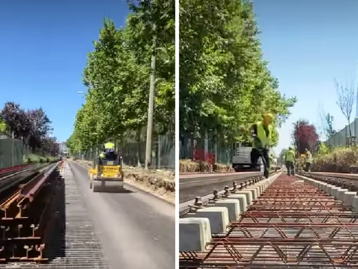 Lucrări pe Bulevadrul Expoziției/FOTO: Captură video Facebook