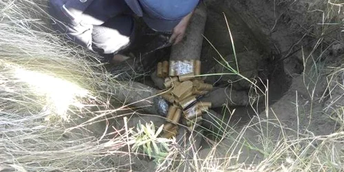 Muniţia a fost distrusă controlat