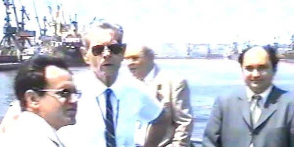 Vizita Regelui Mihai la Constanta 1998 FOTO Captură Video