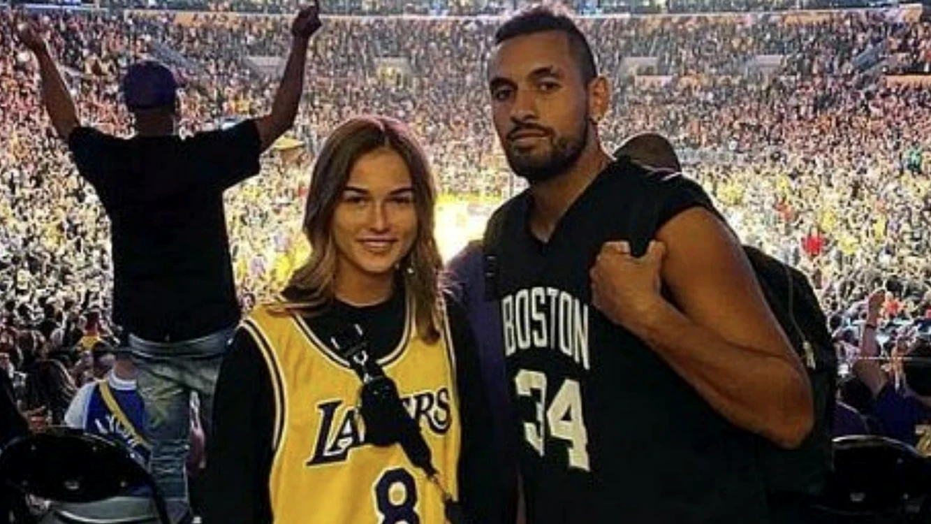 Rusoaica a format un cuplu cu tenismenul australian Nick Gyrgios (FOTO: Instagram)