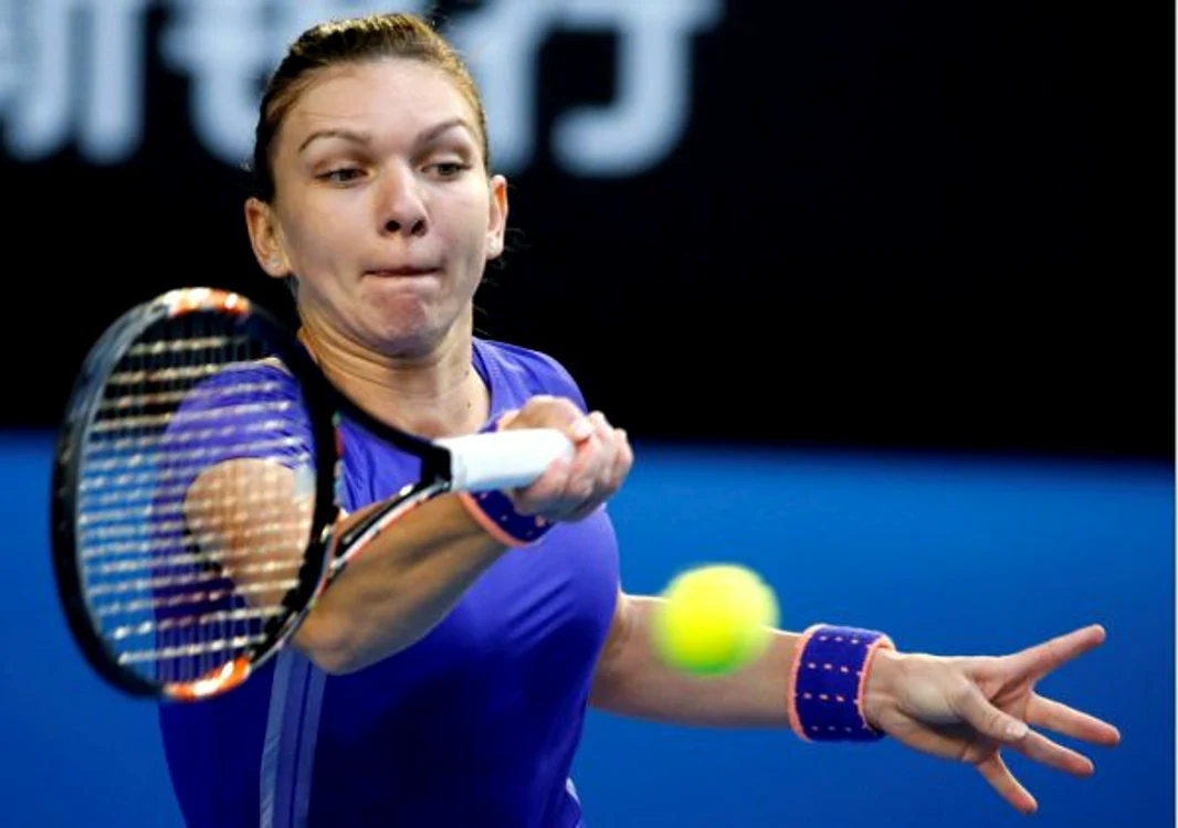 Simona Halep in actiuneFOTO: AP