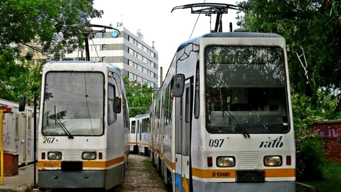 Tramvaiele 16 si 36 și-au reluat circulația pe traseele obișnuiteFoto: romaniatv.net