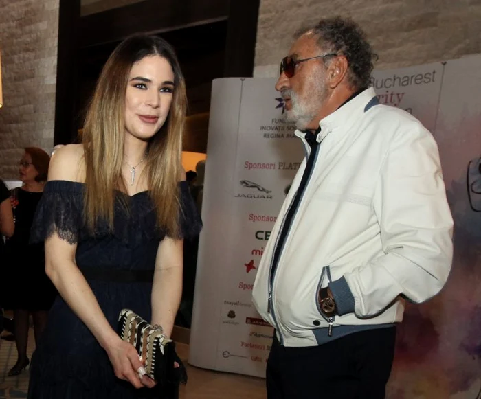 Ioana şi celebrul ei tată, Ion Ţiriac, care i-a fost alături anul trecut, la evenimentul caritabil de la Stejarii