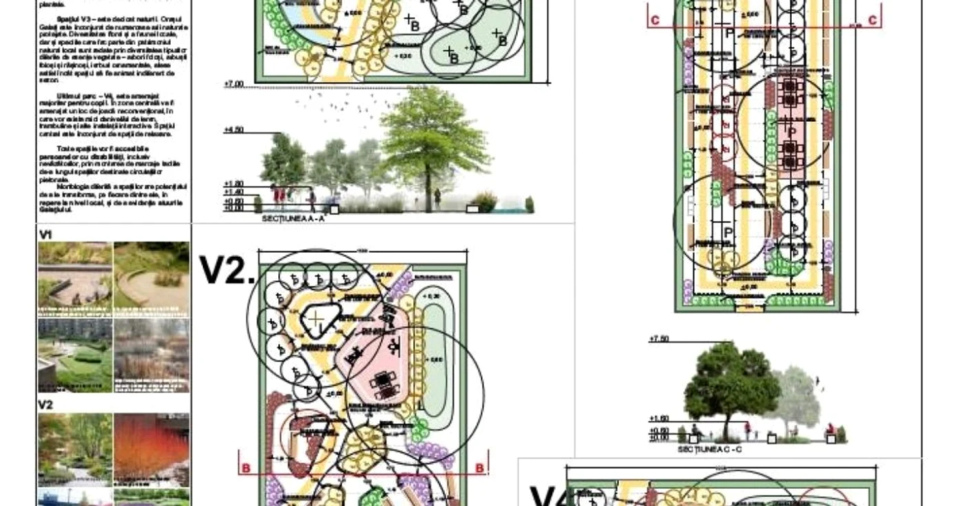 Schiţele ale proiectelor urbanistice propuse la Galaţi FOTO PM Galaţi