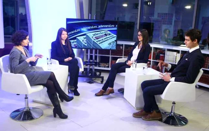 Conferinta Nato - Ana Georgescu la Adevarul Live FOTO Marian Iliescu